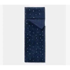 Pillowfort Glow In The Dark Stars And Moons Sleeping Bag Navy Blue Kids Pillow
